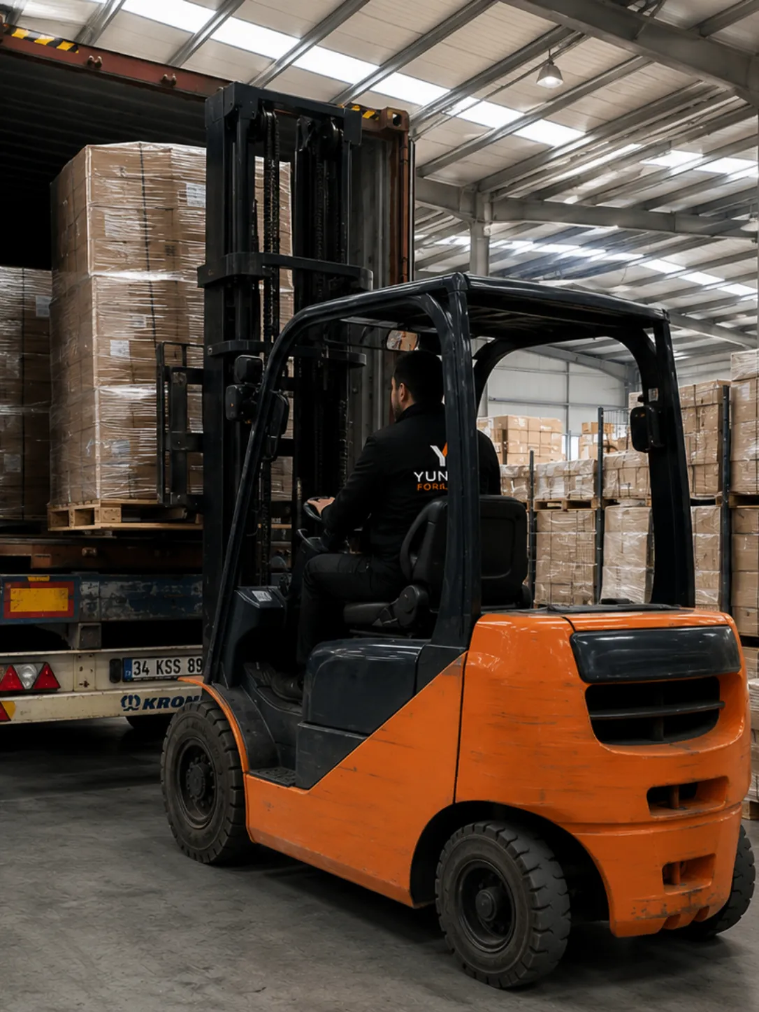 Ataşehir küçük ve kısa süreli işler için kiralık forklift hizmeti - Yunus Forklift